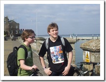 Jake and I in Cowes