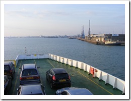 Ferry to Southampton