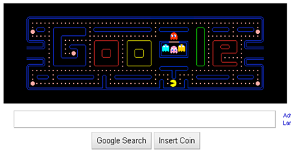 pacman google doodle