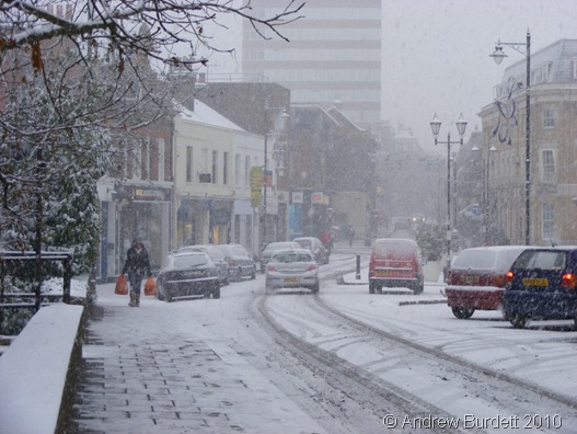 SNOWED IN_Maidenhead Town Centre on Saturday