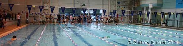 SPLOSH FOR DOSH_Swimmers raising money whilst exercising at the Maidenhead Magnet.