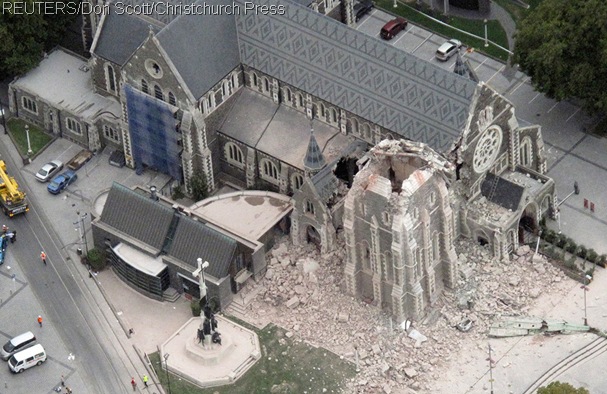 DESTROYED_REUTERS gained this aerial photo of the damage at the Cathedral.