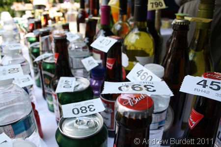 DON'T DRINK IT ALL AT ONCE_The bottle tombola.