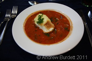 LOVELY STUFF_My delicious starter, tomato broth.