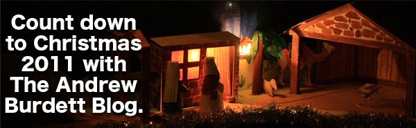 Count down to Christmas 2011 with The Andrew Burdett Blog.