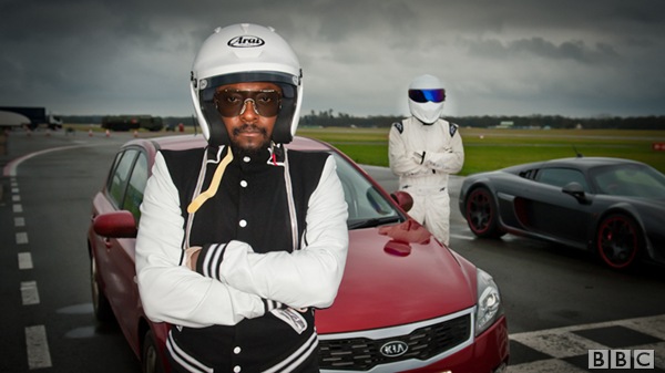 THE MAN AND THE BEAST: Will.i.am was a highly interesting TG guest this week.