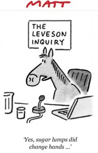 MATT CARTOON: Telegraph cartoonist Matt Pritchett's take on 'Horsegate'.