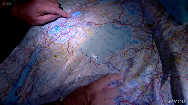 DISTANCE TO GO: Next week's Part Two episode sees the three men travel another 500 miles.