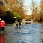 The road from Cookham Bridge to Bourne End: only the bravest travelled by car.