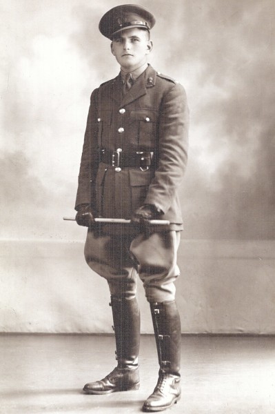 Capt Arthur Burdett, my grandfather, of the Royal Engineers.