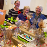 Ladies from St Luke's Church, Maidenhead, at the helm of the Norfolk Road church's 'Harvest Produce' stall.