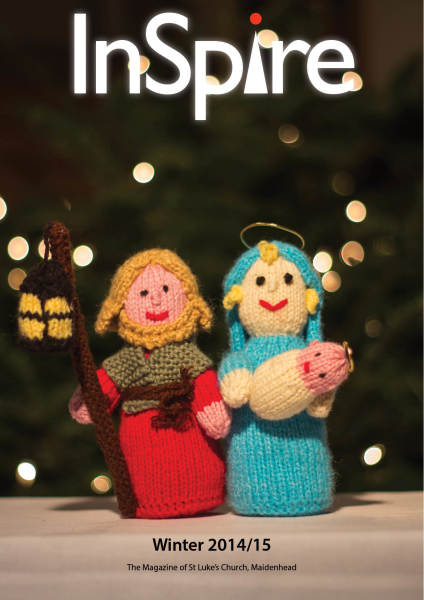Front cover of Winter 2014/15 edition of InSpire magazine of InSpire.