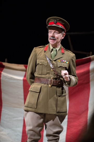 Jamie Newall as Colonel Faulkner in 'The Christmas Truce'.
