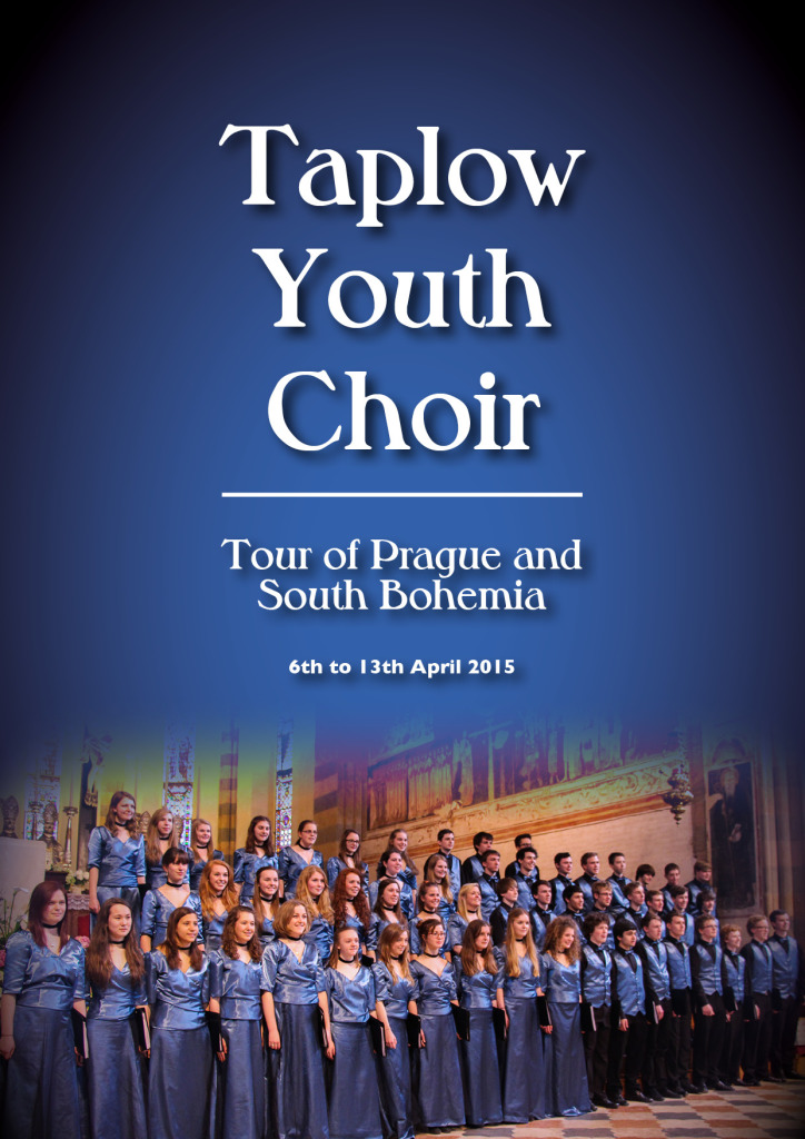 The front cover of the Taplow Youth Choir tour programme 2015.