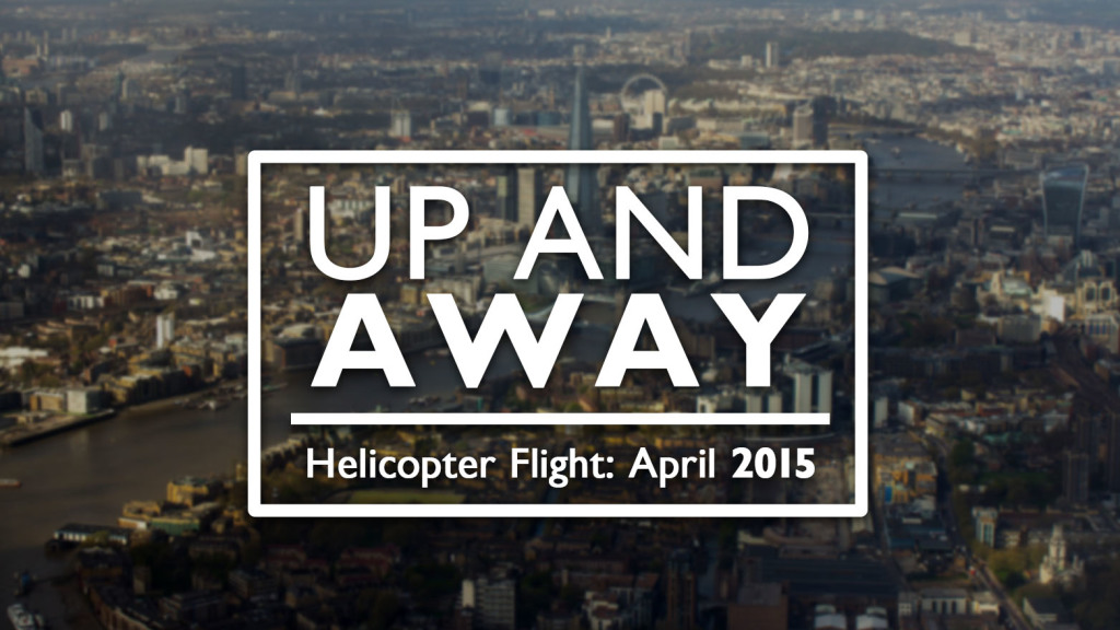 Video thumbnail for 'Up and Away' , April 2015.