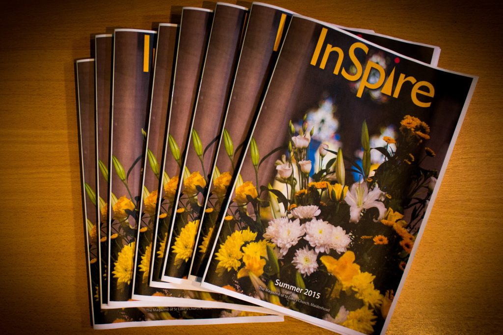 Copies of the latest (Summer 2015) edition of InSpire magazine – the parish newsletter of St Luke's Church, Maidenhead.