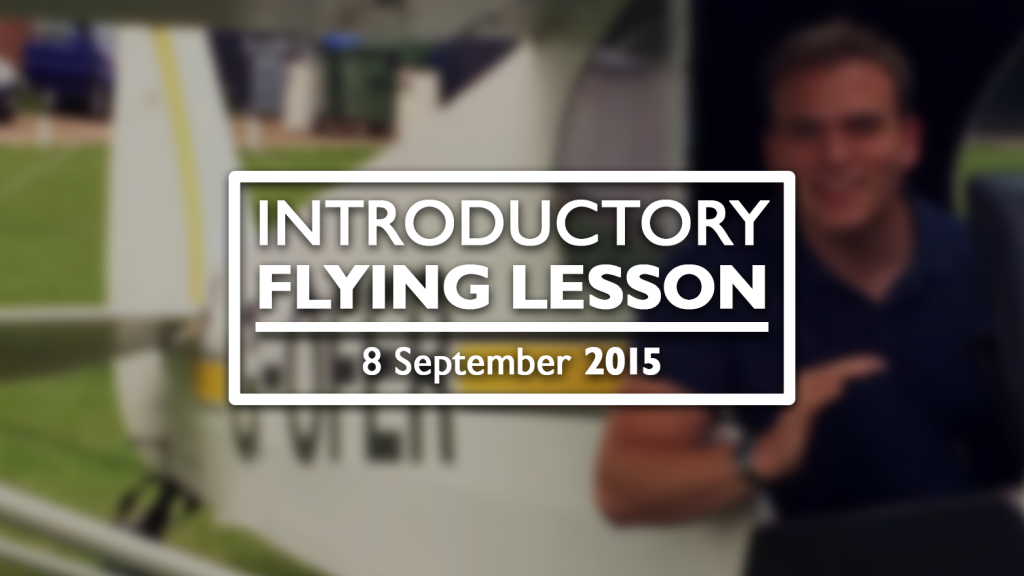 YouTube thumbnail for the My First Flying Lesson film.