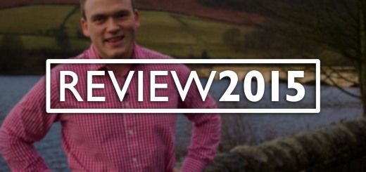 Titlecard for Andrew Burdett's review of the year 2015 film.